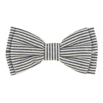 Pet Bow Ties - Grey Stripe