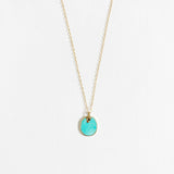 Free Spirit Turquoise Necklace Gold Filled