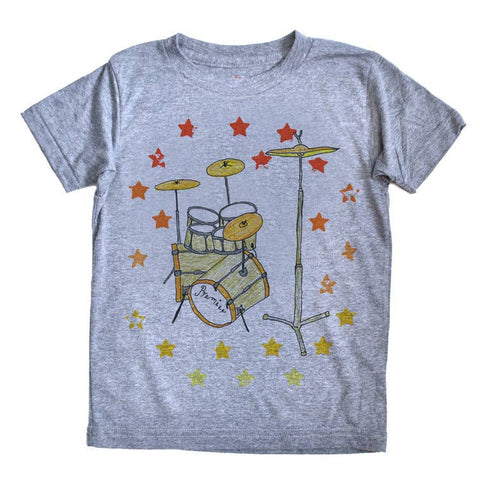 Drums - Kids Triblend Tee