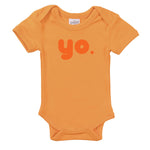 Yo Organic Cotton Baby Bodysuit and Toddler Shirt