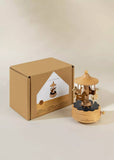 Wooden Music Box - The Carousel