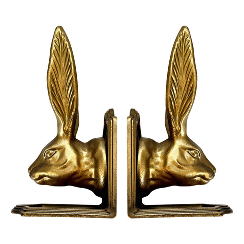 Fox Run Rabbit Decorative Bookend Set, 4.7" x 4" x 8.6"