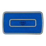 Imperial Blue Rectangular Plate DENBY