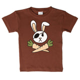 Bunny Pirate Carrot Organic Cotton Easter Baby Toddler Shirt