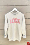 LOVE FOIL Mineral Graphic Sweatshirt: XL / VINTAGE BLACK