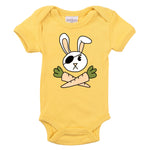 Bunny Pirate Carrot Organic Cotton Easter Baby Toddler Shirt