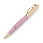 Wave Rollerball Pen: Purple and Tan