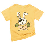 Bunny Pirate Carrot Organic Cotton Easter Baby Toddler Shirt