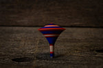 Hand Made Colorful Wooden Spinning Tops