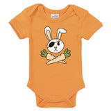 Bunny Pirate Carrot Organic Cotton Easter Baby Toddler Shirt