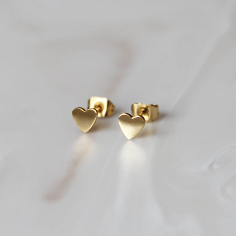 Heart Studs