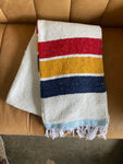 Vintage Camp - SUSTAINABLE RECYCLED THROW BLANKET