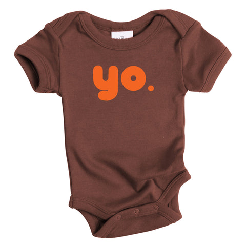 Yo Organic Cotton Baby Bodysuit and Toddler Shirt