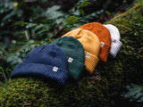 Rustek 100% Organic Cotton Beanie: Green