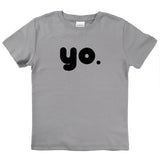 Yo Organic Cotton Baby Bodysuit and Toddler Shirt