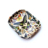 Small Metal Butterfly 1 Tray / Vintage Butterflies Print