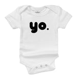 Yo Organic Cotton Baby Bodysuit and Toddler Shirt