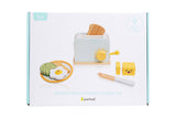 Brunch Time Wooden Toaster Set, Developmental Toy avocado toast