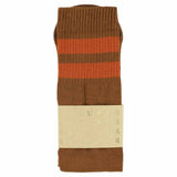 Unisex Tube Socks - Tobacco / Rust