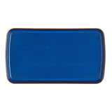 Imperial Blue Rectangular Plate DENBY