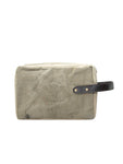 Recycled Military Tent Shaving Dopp Kit Bag