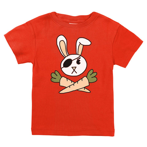 Bunny Pirate Carrot Organic Cotton Easter Baby Toddler Shirt