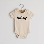 Rookie Modern Organic Baby Bodysuit • Cream Outfit 3-6 month