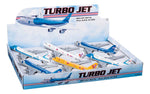 Pull Back Turbo Jets, Die-Cast, Assorted