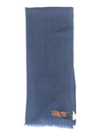 Cashmere Gauze Muffler/Scarf Navy