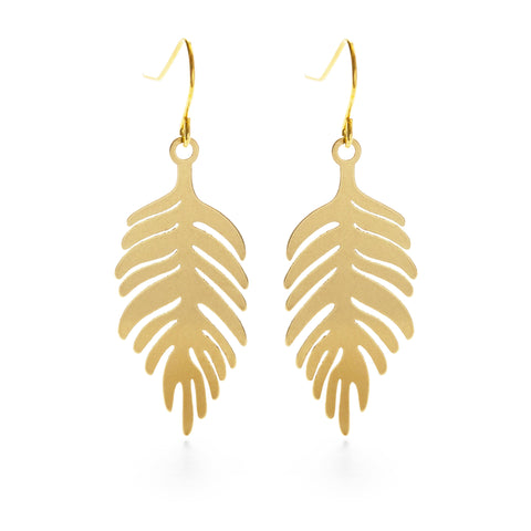 Small Fern Earrings