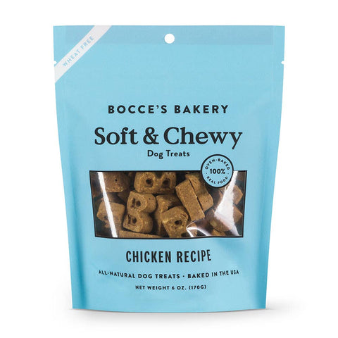 Bocce's Bakery Chicken 6oz Soft & Chewy Dog Treats