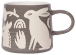 Danica Studio Timber Imprint Ceramic Mugs 14 oz