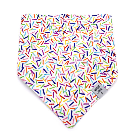 Birthday Sprinkles Dog Bandana Medium