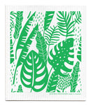 Tropical Leaves Swedish Dishcloth