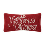 Merry Christmas Hook Pillow