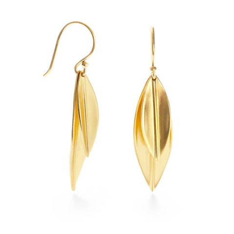 Two Leaves Earrings