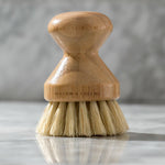 Bamboo Dish Scrubber Natural wood